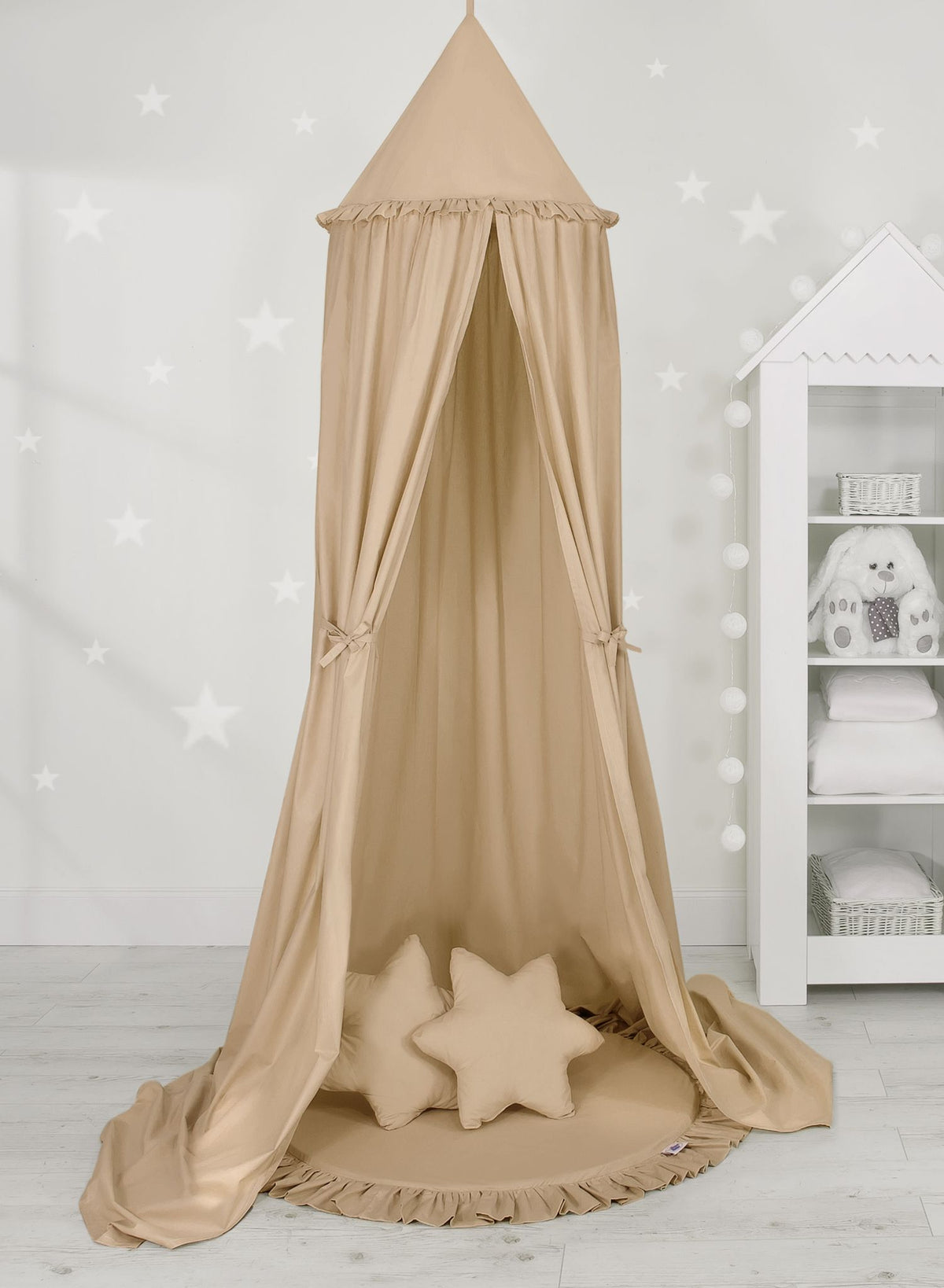 Floor play mat - beige