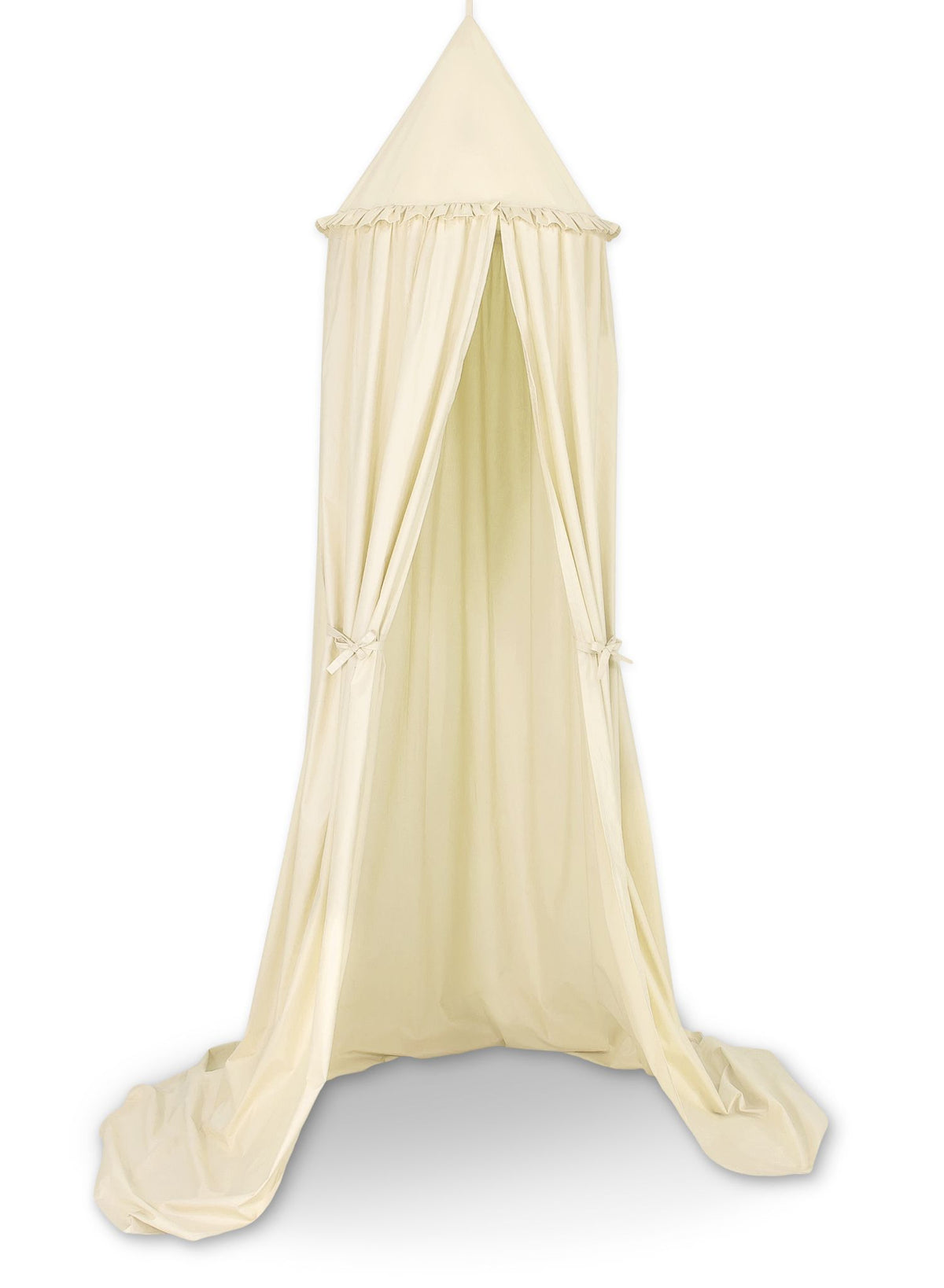 Hanging cotton canopy for children's room  - cream