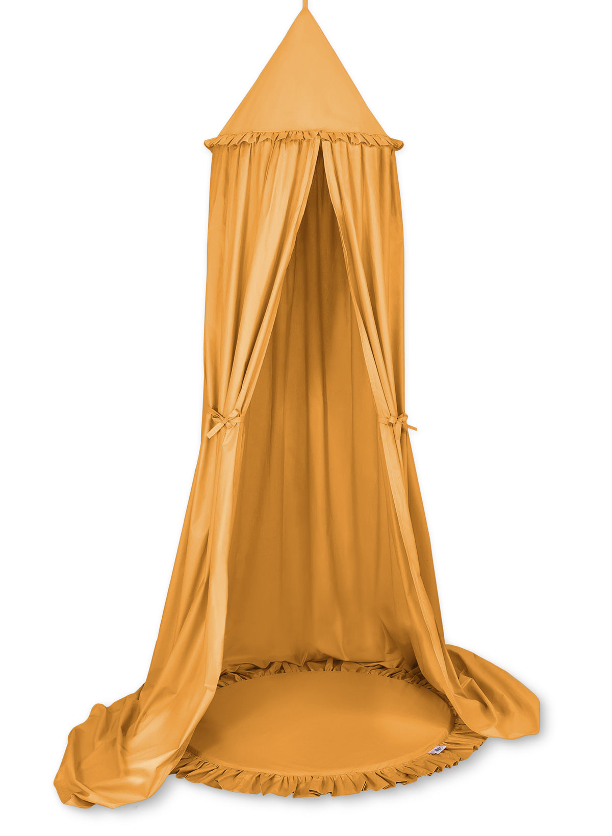 Floor play mat - honey yellow