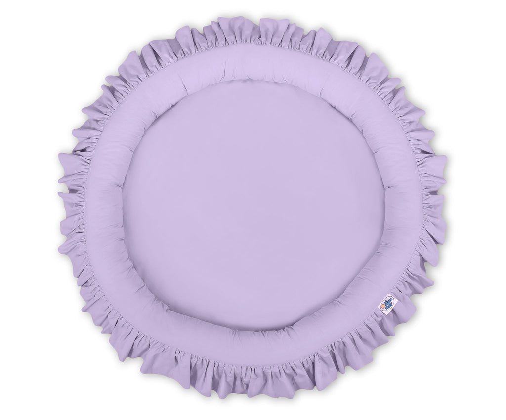 Nest with flounce - lila