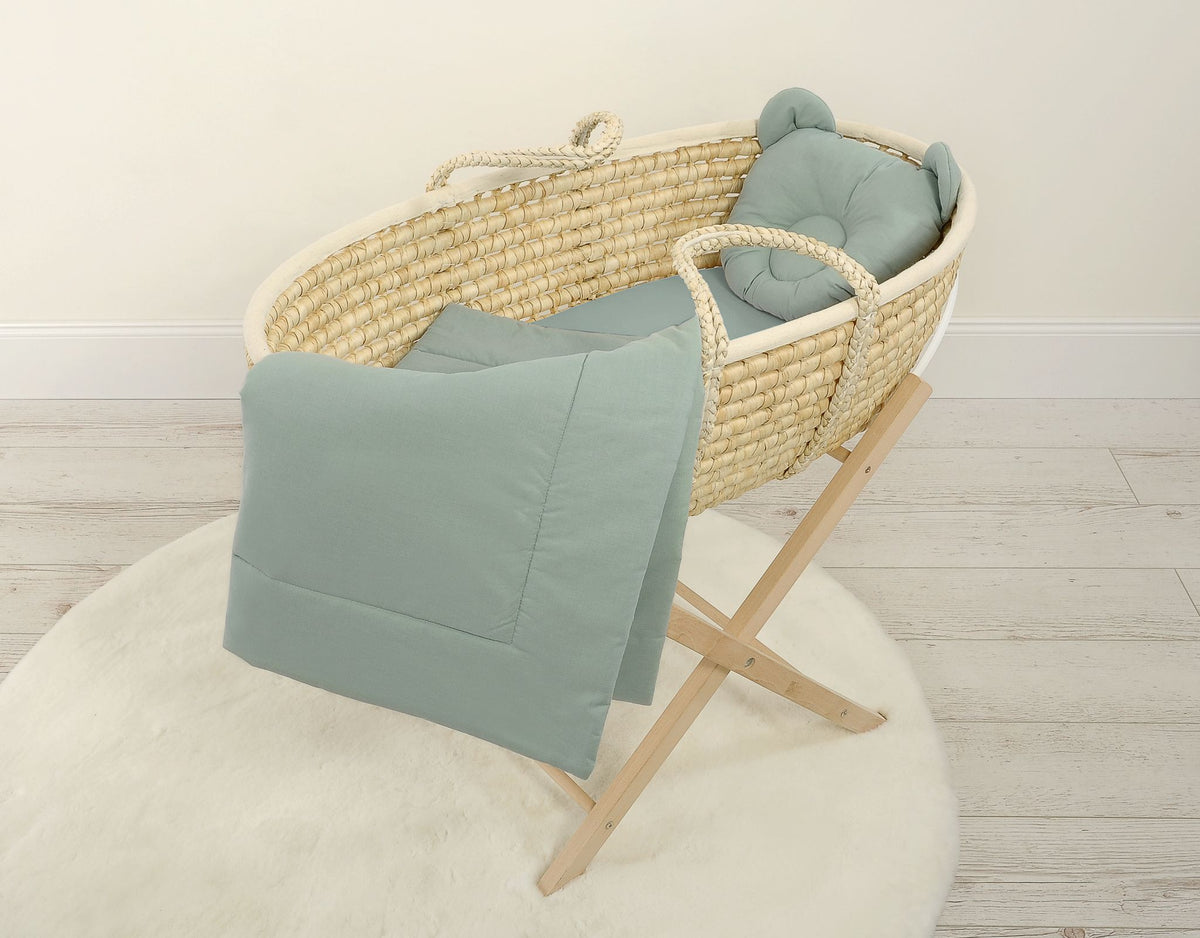 Blanket with pillow - 2pcs set - pastel green