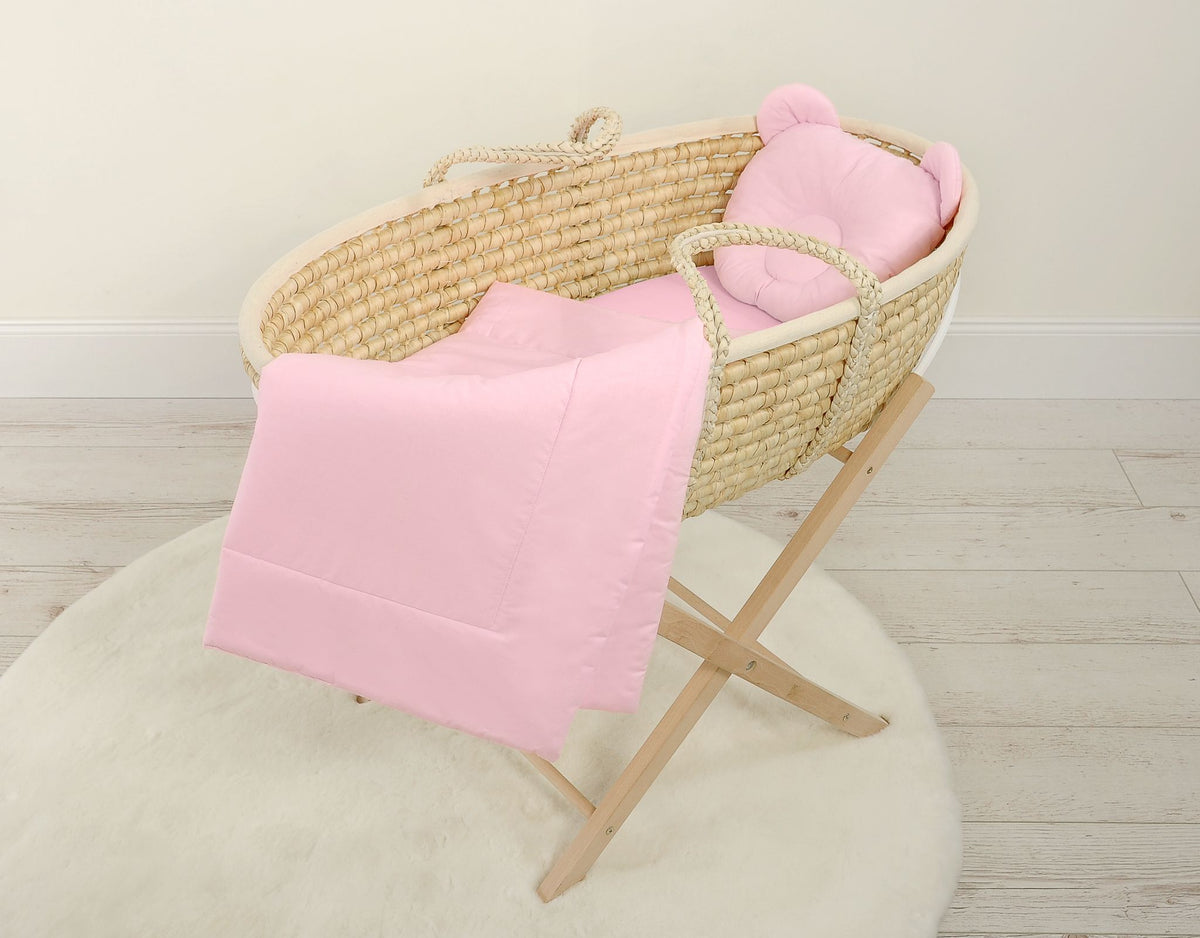 Blanket with pillow - 2pcs set - pink