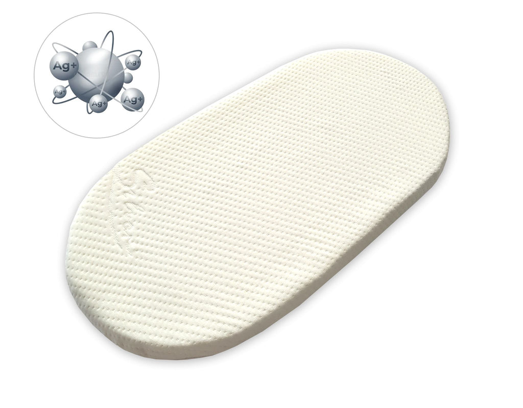 Moses basket BOHO Handmade with stand - caramel