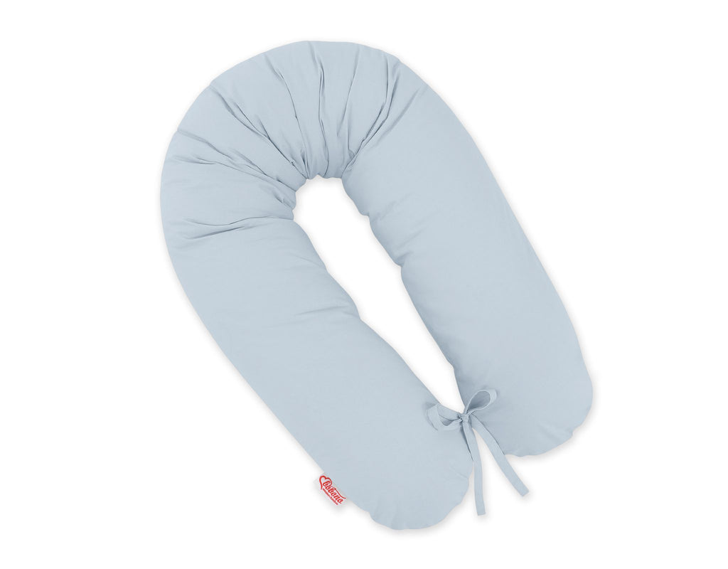 Pregnancy pillow- Longer, removable pillowcase - Blue