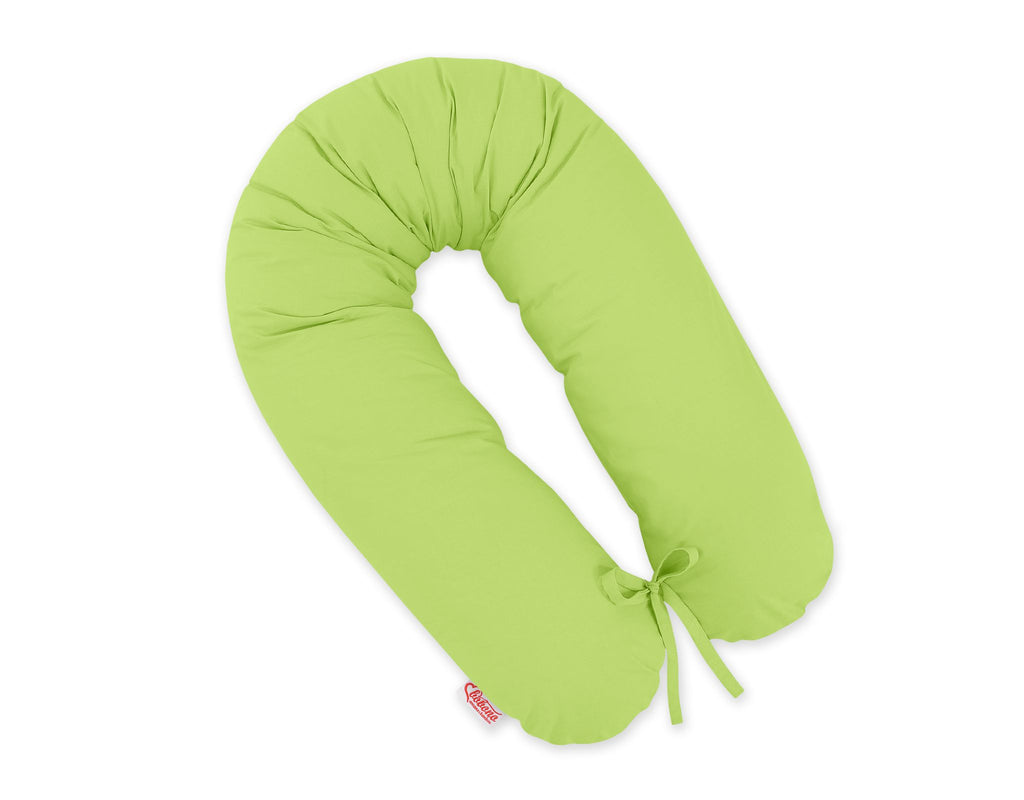 Pregnancy pillow- Longer, removable pillowcase - Green