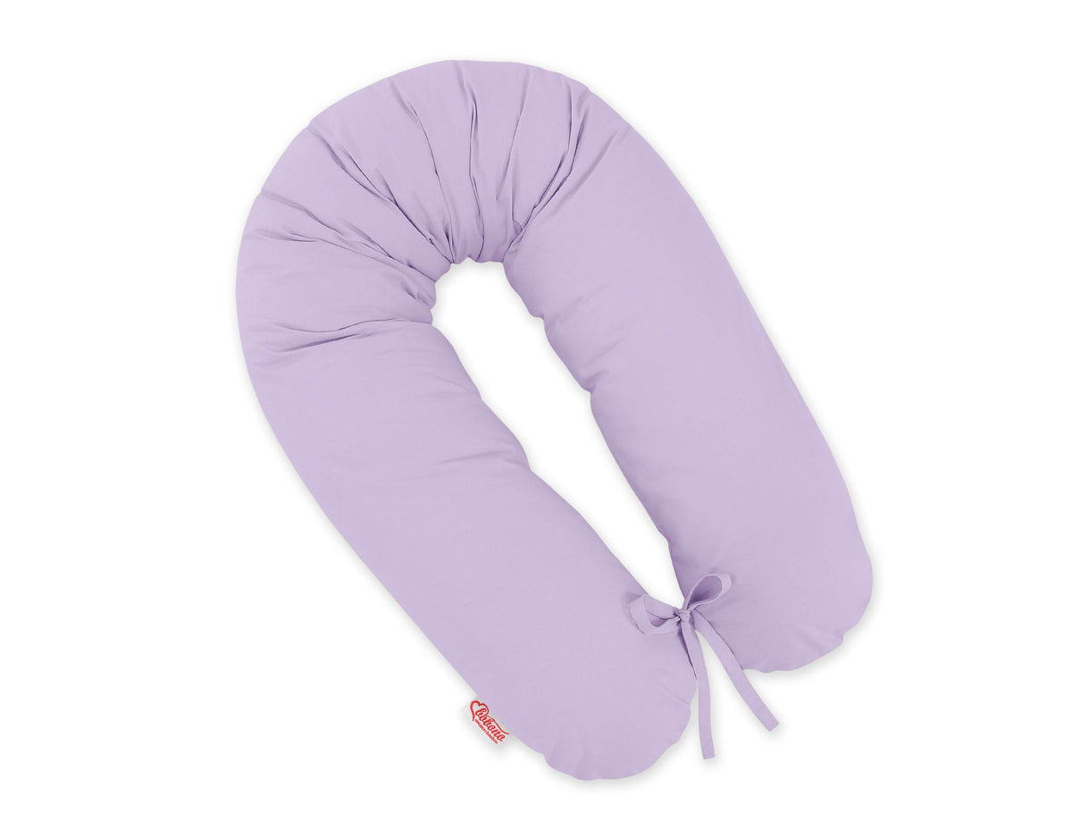 Pregnancy pillow- Longer, removable pillowcase - Lila