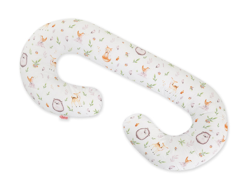 Maternity Support Pillow C, removable pillowcase - forest softness