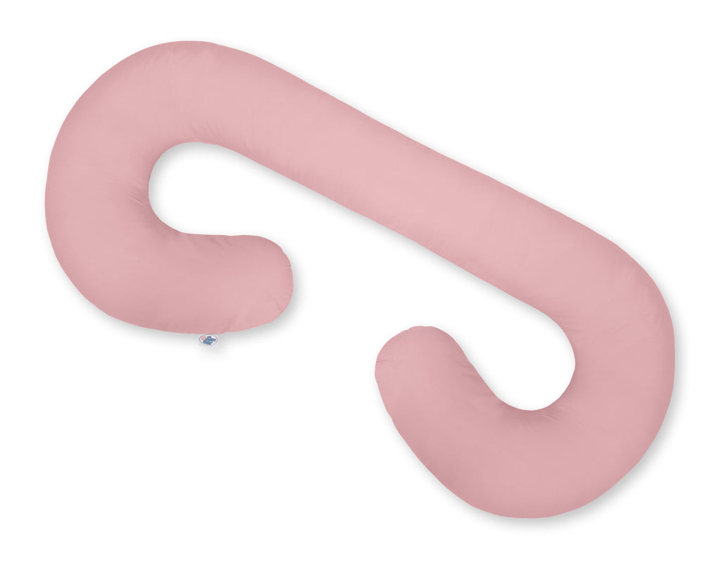 Maternity Support Pillow C, removable pillowcase - pastel pink