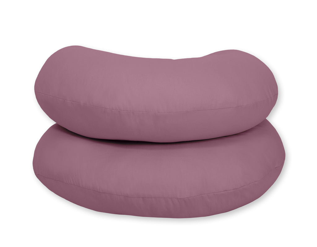 Maternity Support Pillow C, removable pillowcase - pastel violet