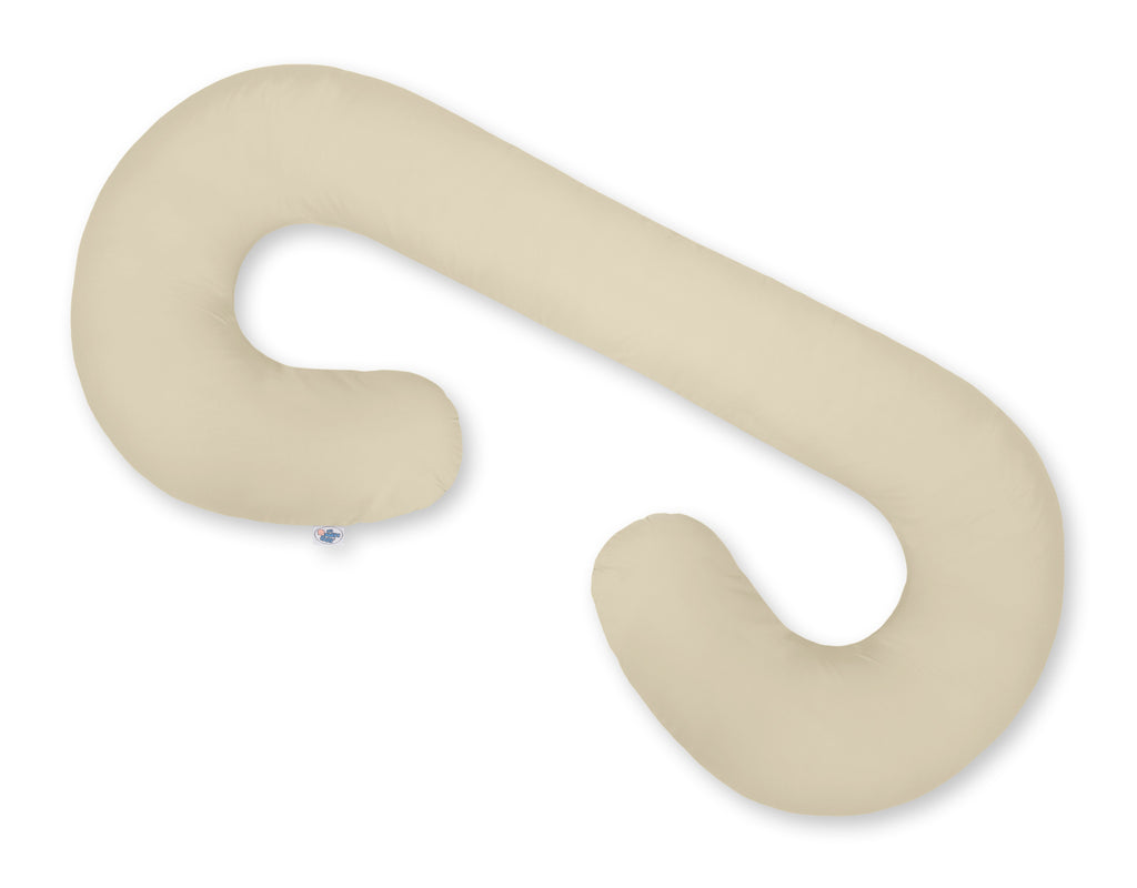 Maternity Support Pillow C, removable pillowcase - beige