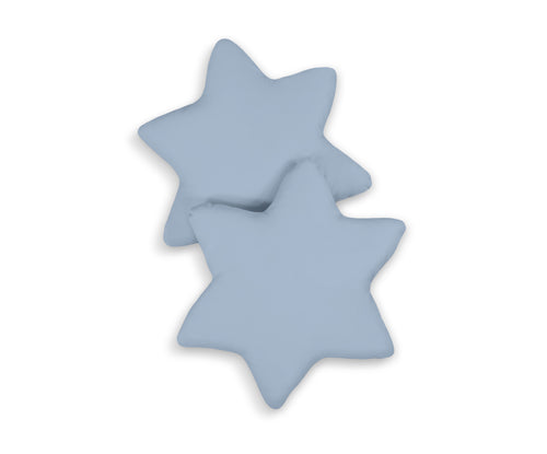 2pcs pillow set - pastel blue