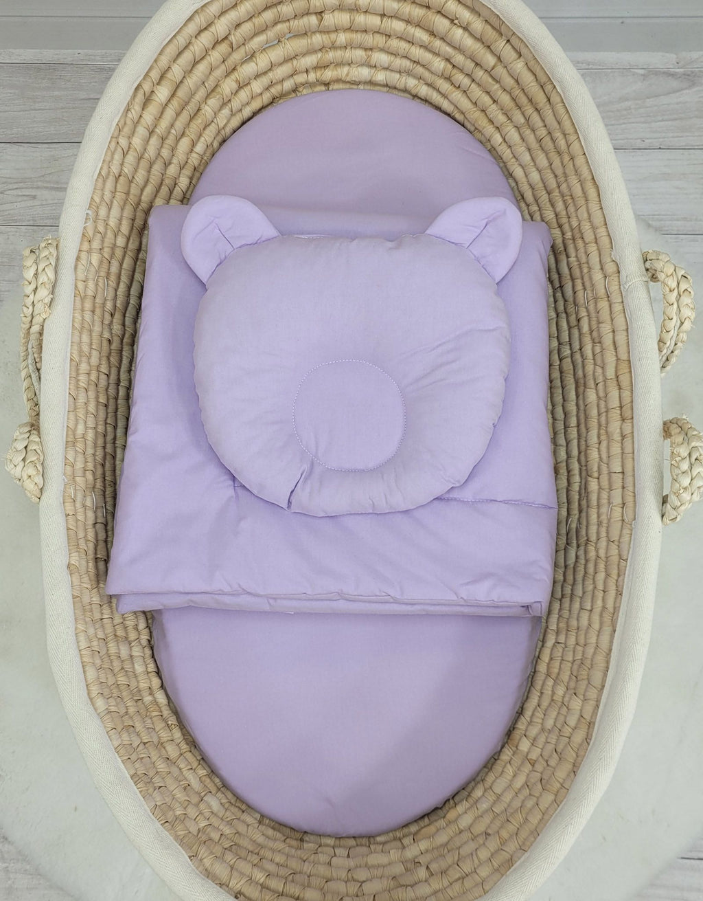 Duvet with pillow - 2pcs set - lila