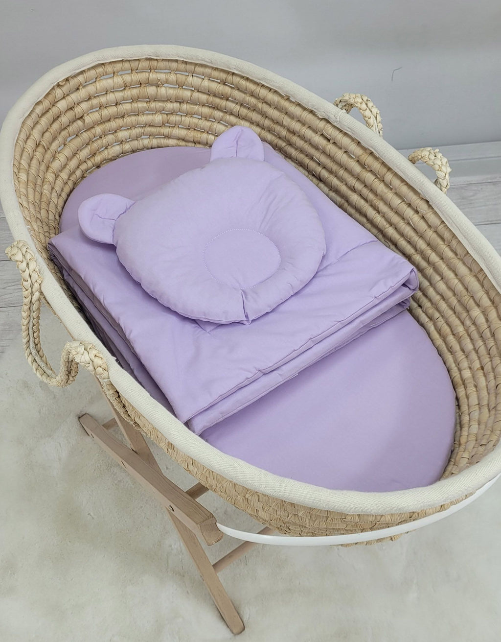 Duvet with pillow - 2pcs set - lila