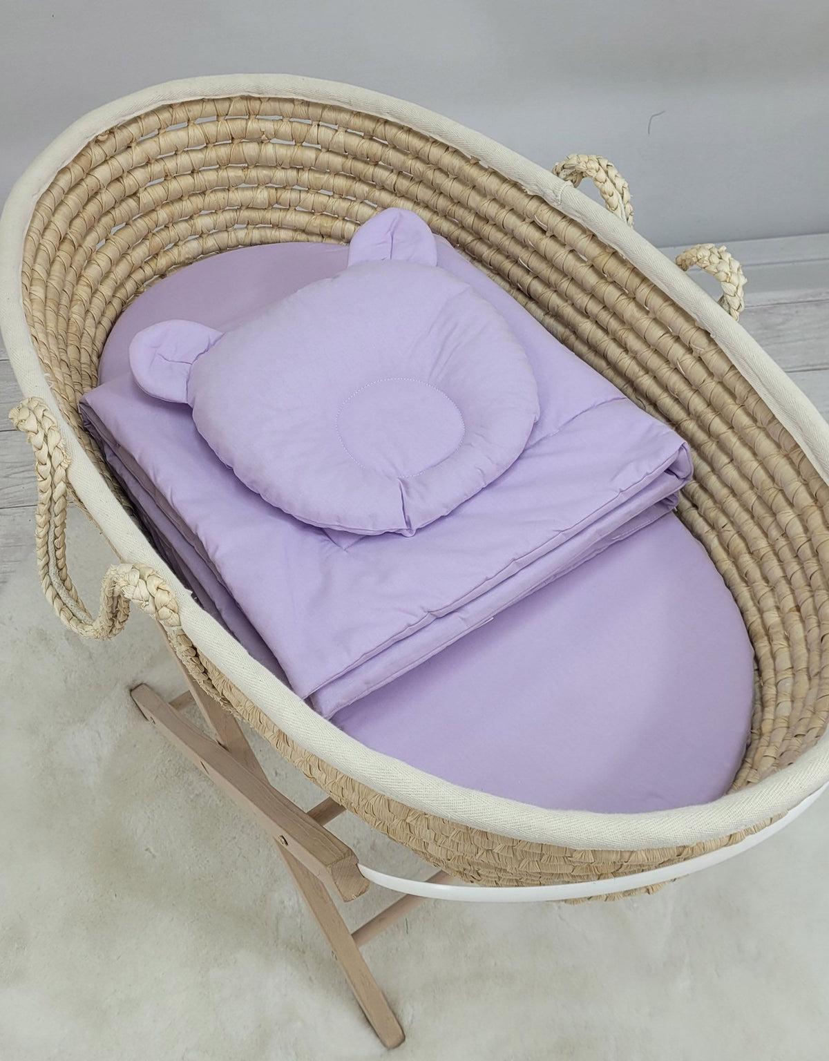 Duvet with pillow - 2pcs set - lila
