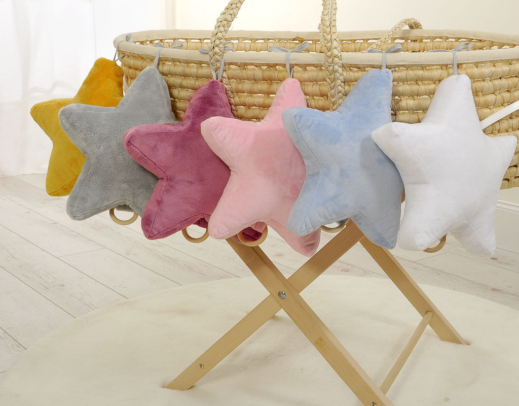 Baby music box star - white