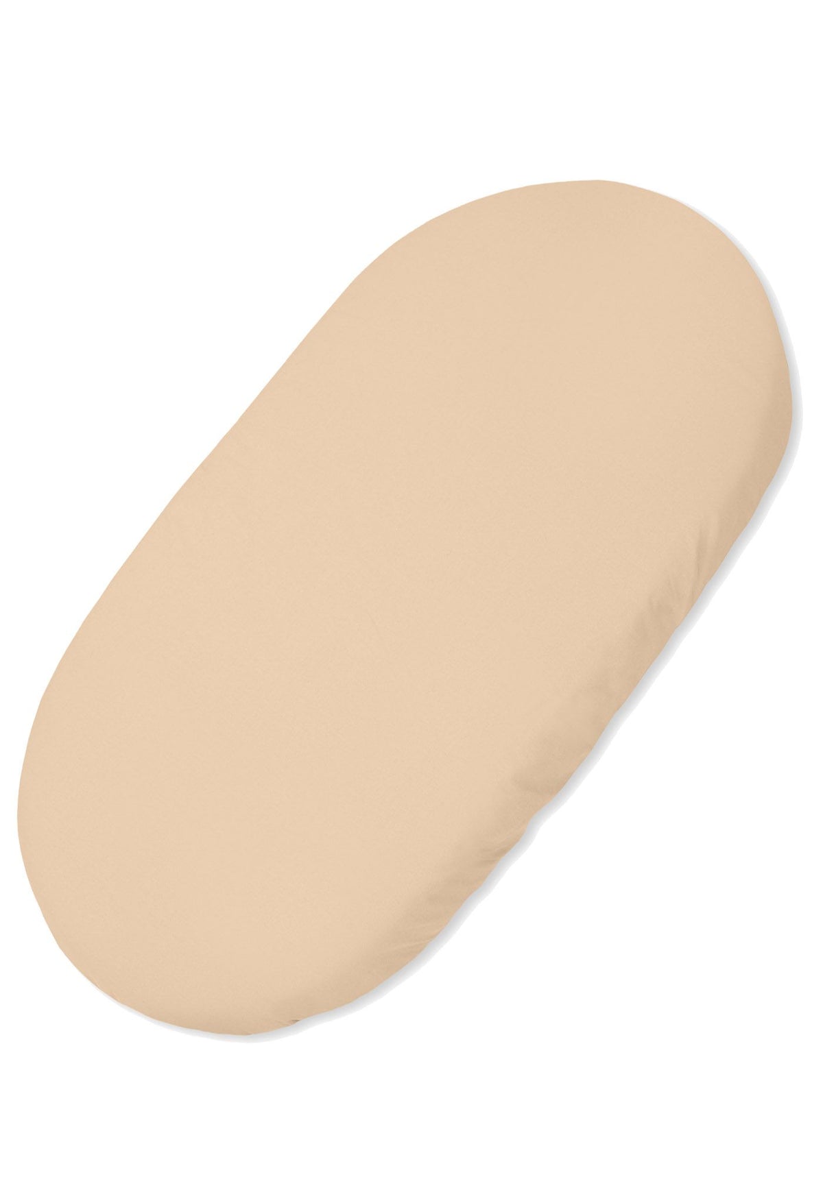 Sheet made of cotton for moses basket mattress 75x35 cm - beige