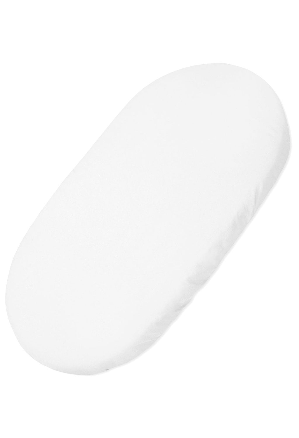 Sheet made of cotton for moses basket mattress 75x35 cm - white