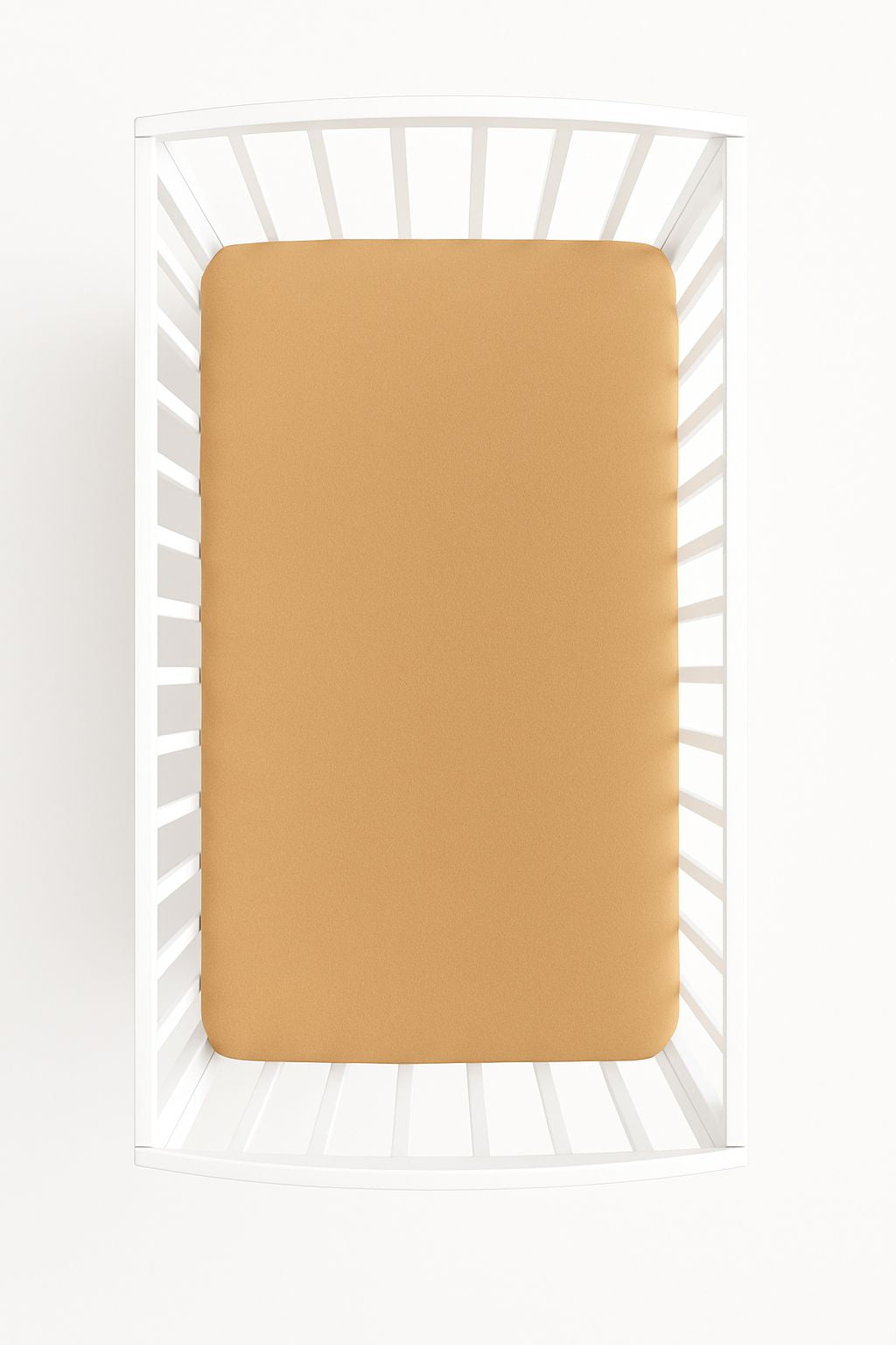 Fitted Terry Sheet 120x60 cm - light brown