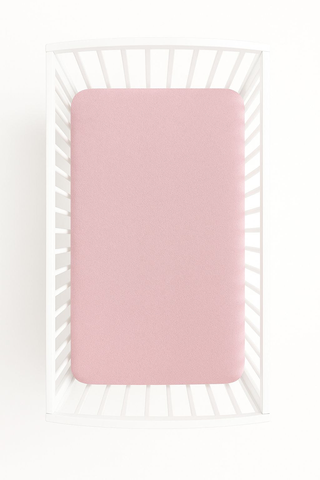 Fitted Terry Sheet 120x60 cm - old pink