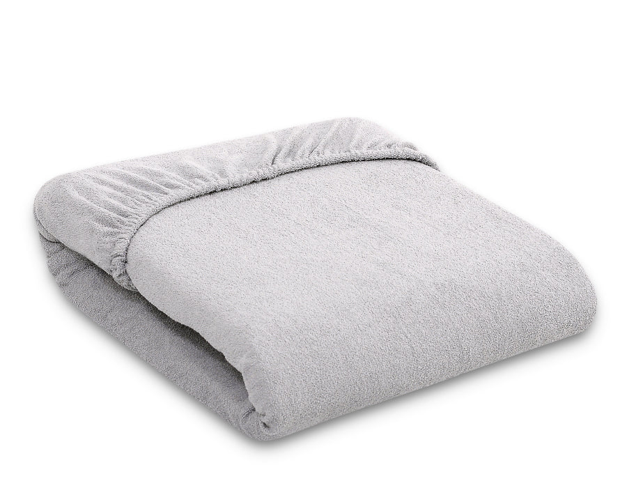 Fitted Terry Sheet 140x70 cm - gray