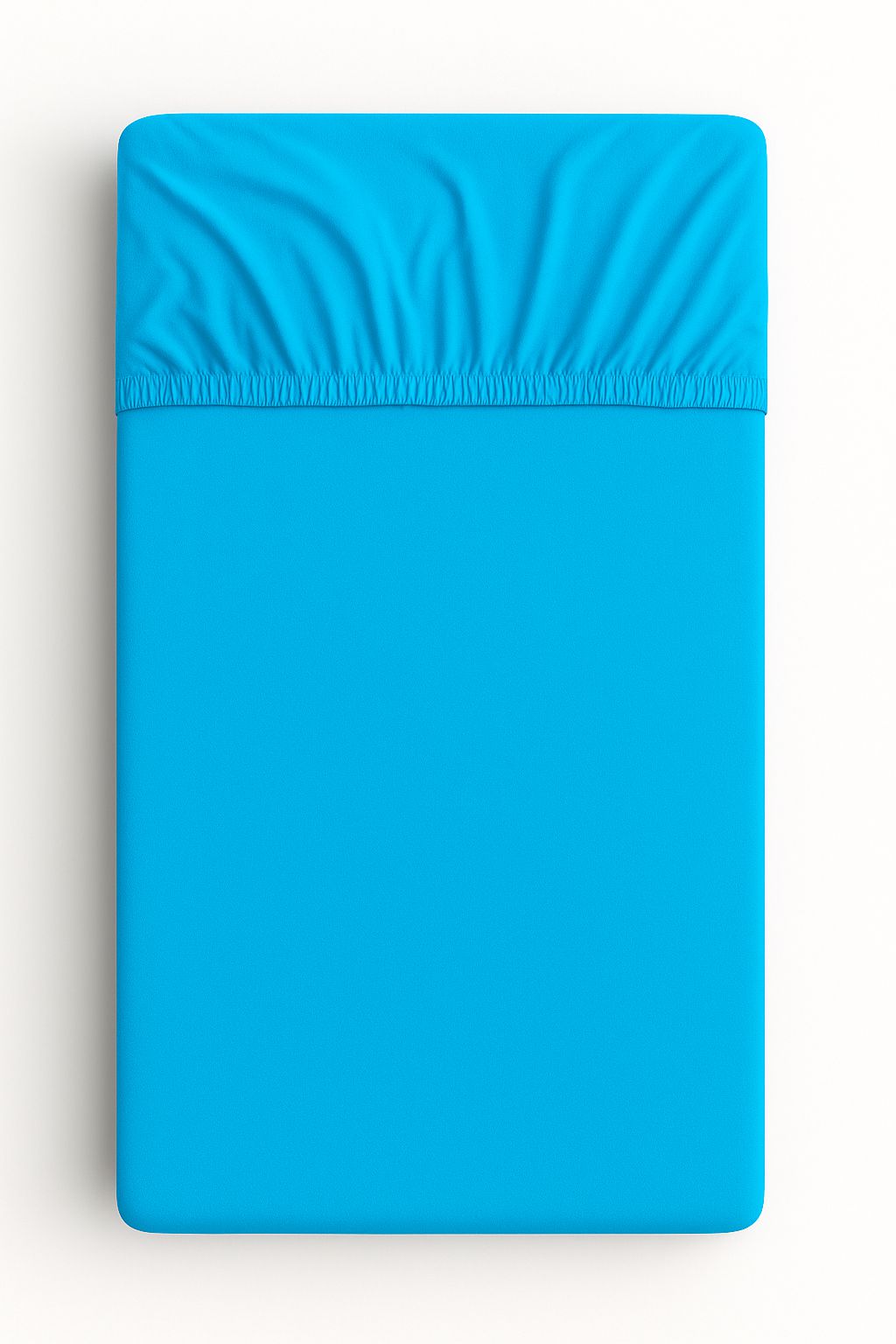 Sheet made of cotton 140x70cm - turquoise