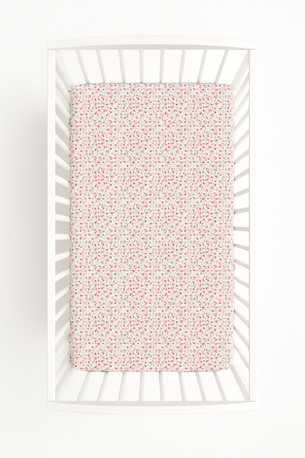 Sheet made of cotton 120x60cm -little pink flowers