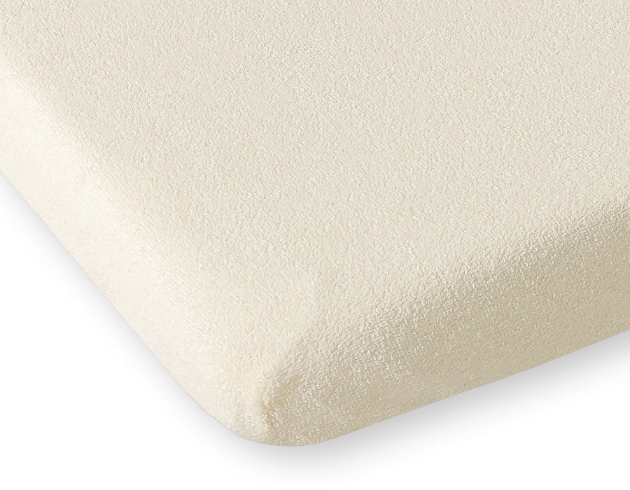 Fitted Terry Sheet 140x70 cm - Cream