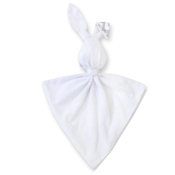 Cuddly rabbit double-sided- Chevron grey